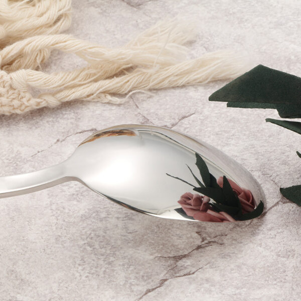 Stainless steel imitation wooden handle tableware - Image 3