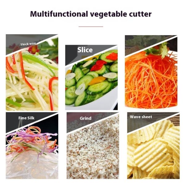 Stainless Steel Vegetable Grater For Household Use With Shredded Carrots - Image 5