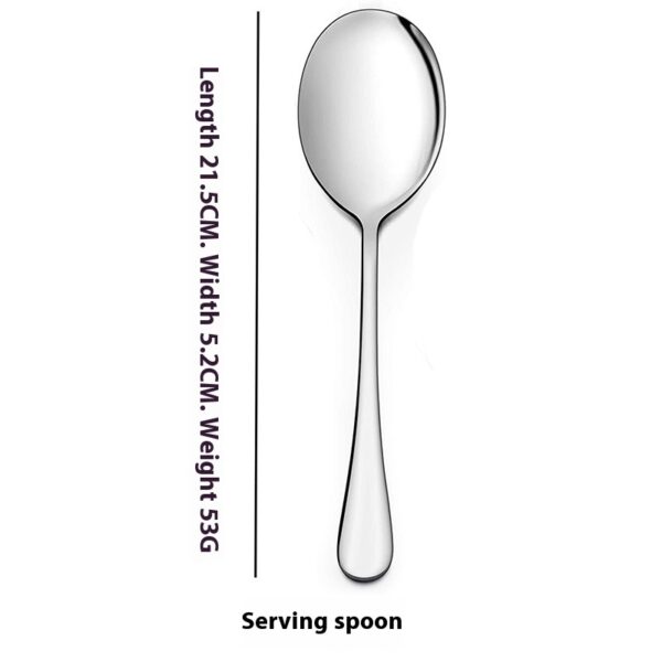 Portable Home Stainless Steel Fork Spoon - Image 3