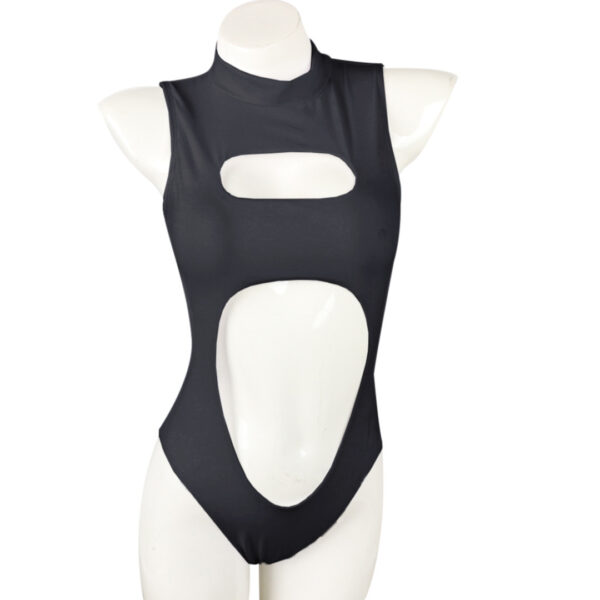 Zipper ladies one-piece swimsuit - Image 4