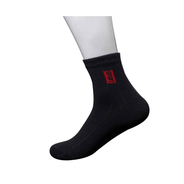 Breathable 5 Pairs Men Socks Set Cotton Mid-Tube Sweat-Absorbent Casual Trendy Socks - Image 3