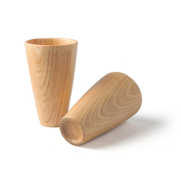 Japanese style solid wood cup - Image 4