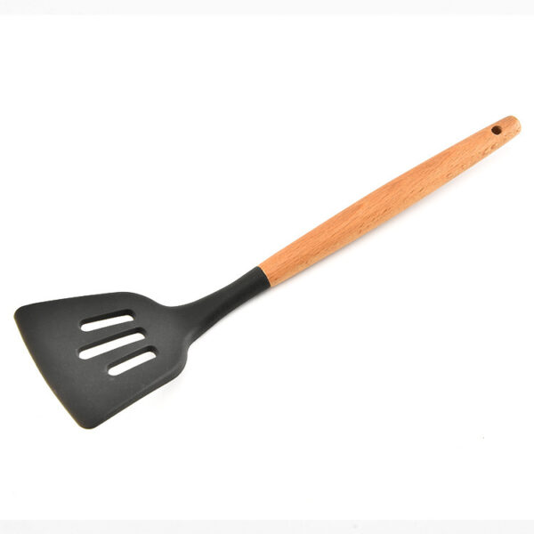 9-piece set of wooden handle kitchenware - Image 2