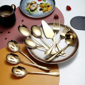 Portable Home Stainless Steel Fork Spoon