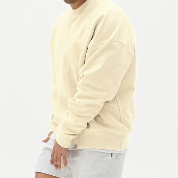 Pullover Round Neck Sweater Loose Men Clothes - Image 5