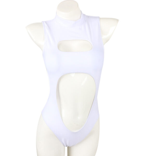 Zipper ladies one-piece swimsuit - Image 3