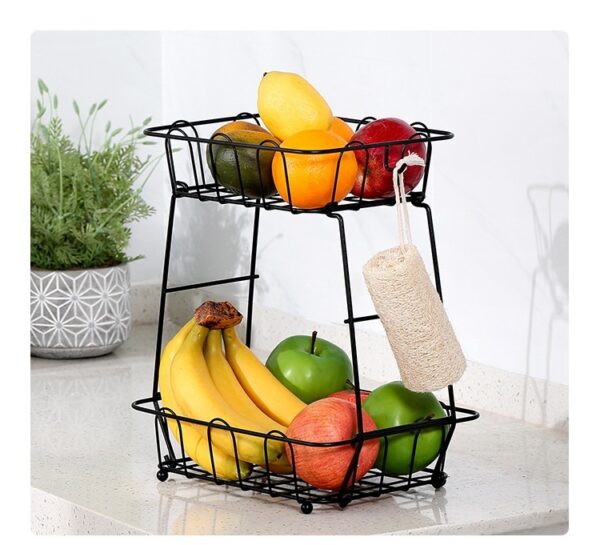 Iron Art Snack Fruit Basket Storage Basket Minimalist - Image 10