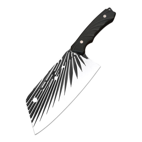 Oblique Hammer Pattern Hand-forged Household Meat Cutting Dual-purpose Kitchen Knife - Image 5