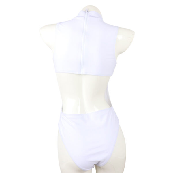 Zipper ladies one-piece swimsuit - Image 5