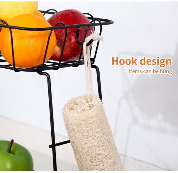 Iron Art Snack Fruit Basket Storage Basket Minimalist - Image 8