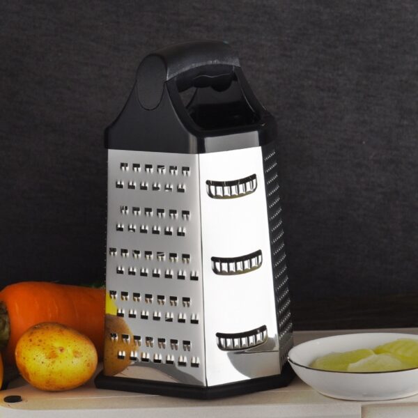 Stainless Steel Vegetable Grater For Household Use With Shredded Carrots - Image 2