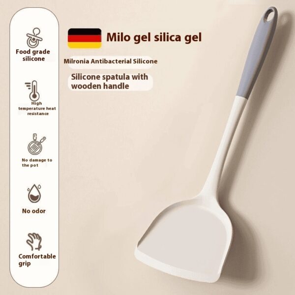 Edible Silicon Non-stick Spatula High Temperature Resistance - Image 7