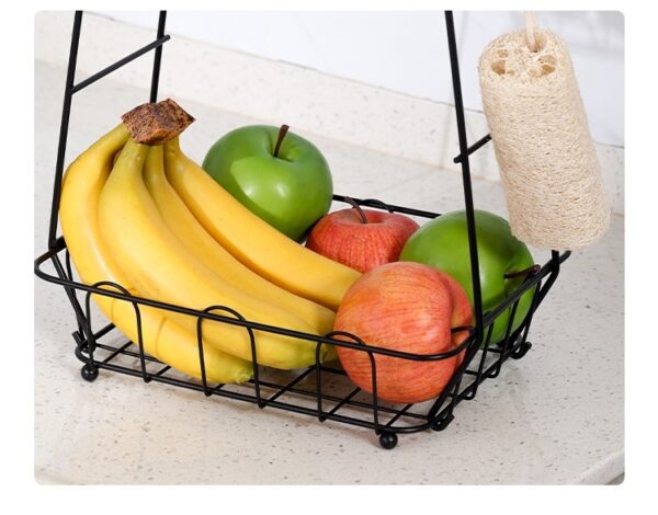 Iron Art Snack Fruit Basket Storage Basket Minimalist - Image 6