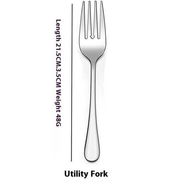 Portable Home Stainless Steel Fork Spoon - Image 8